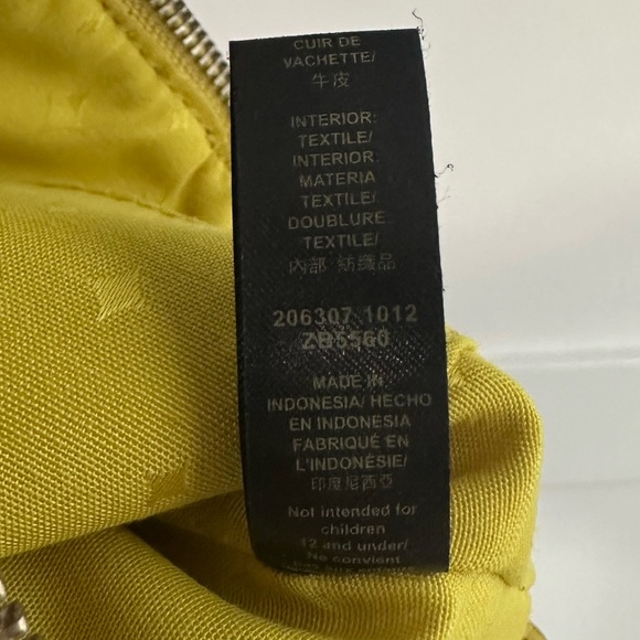 Fossil Leather Citrus Marlow Crossbody Bag - Picture 10 of 10